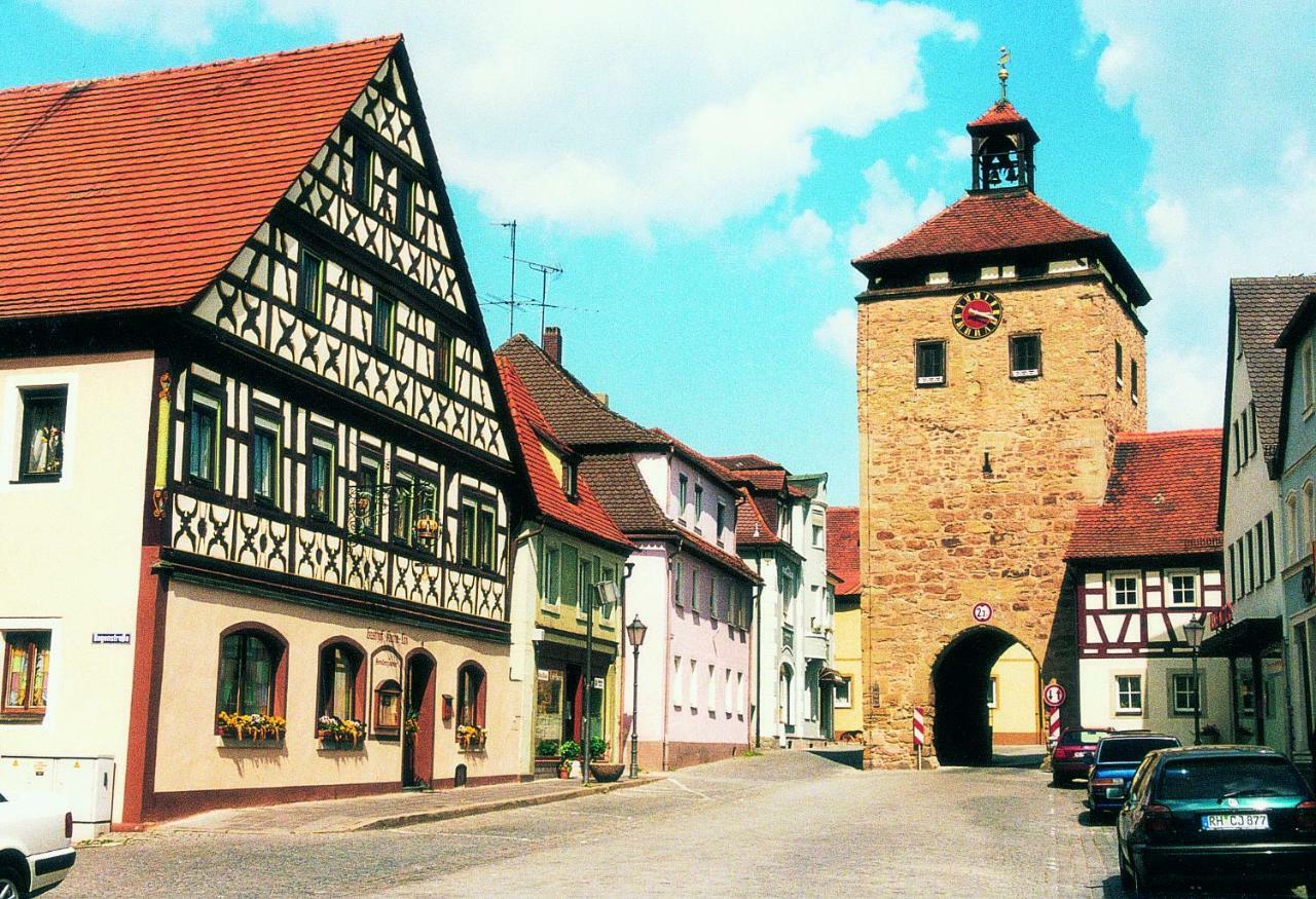 Hotel-Gasthof Krone-Lax Scheinfeld Luaran gambar