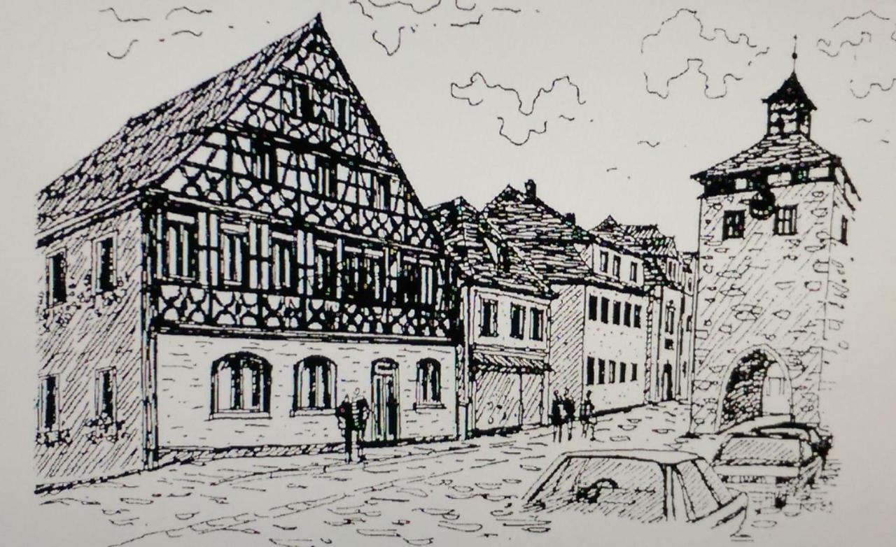 Hotel-Gasthof Krone-Lax Scheinfeld Luaran gambar